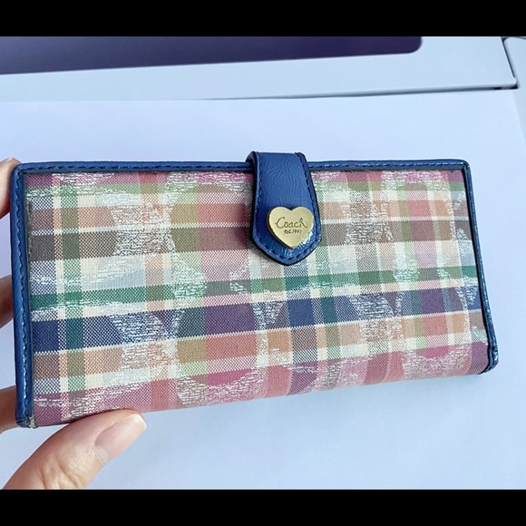 Coach heart colorful wallet - Picture 2 of 8